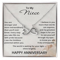Load image into Gallery viewer, Anniversary Jewelry for Niece - Necklace for Niece
