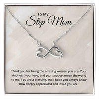 Load image into Gallery viewer, To My Step Mom Necklace - Christmas Gifts for Step Mom
