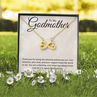 Load image into Gallery viewer, To My Godmother Necklace, Godmother Mothers Day Gift

