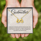 To My Godmother Necklace, Godmother Mothers Day Gift