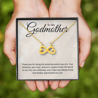 Load image into Gallery viewer, To My Godmother Necklace, Godmother Mothers Day Gift
