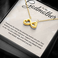 Load image into Gallery viewer, To My Godmother Necklace, Godmother Mothers Day Gift
