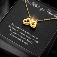 Load image into Gallery viewer, Friendship Gifts for Women Friendship Necklace for Her Birthday Gifts for Best Friend Knot of Necklace Christmas Gifts for Bestie BFF
