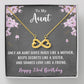 To My Aunt Necklace for Her 23rd Birthday 23 Years Old Birthday