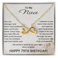 79th Birthday Gifts for Niece - 79th Birthday Necklace for Niece - To My Niece Necklace