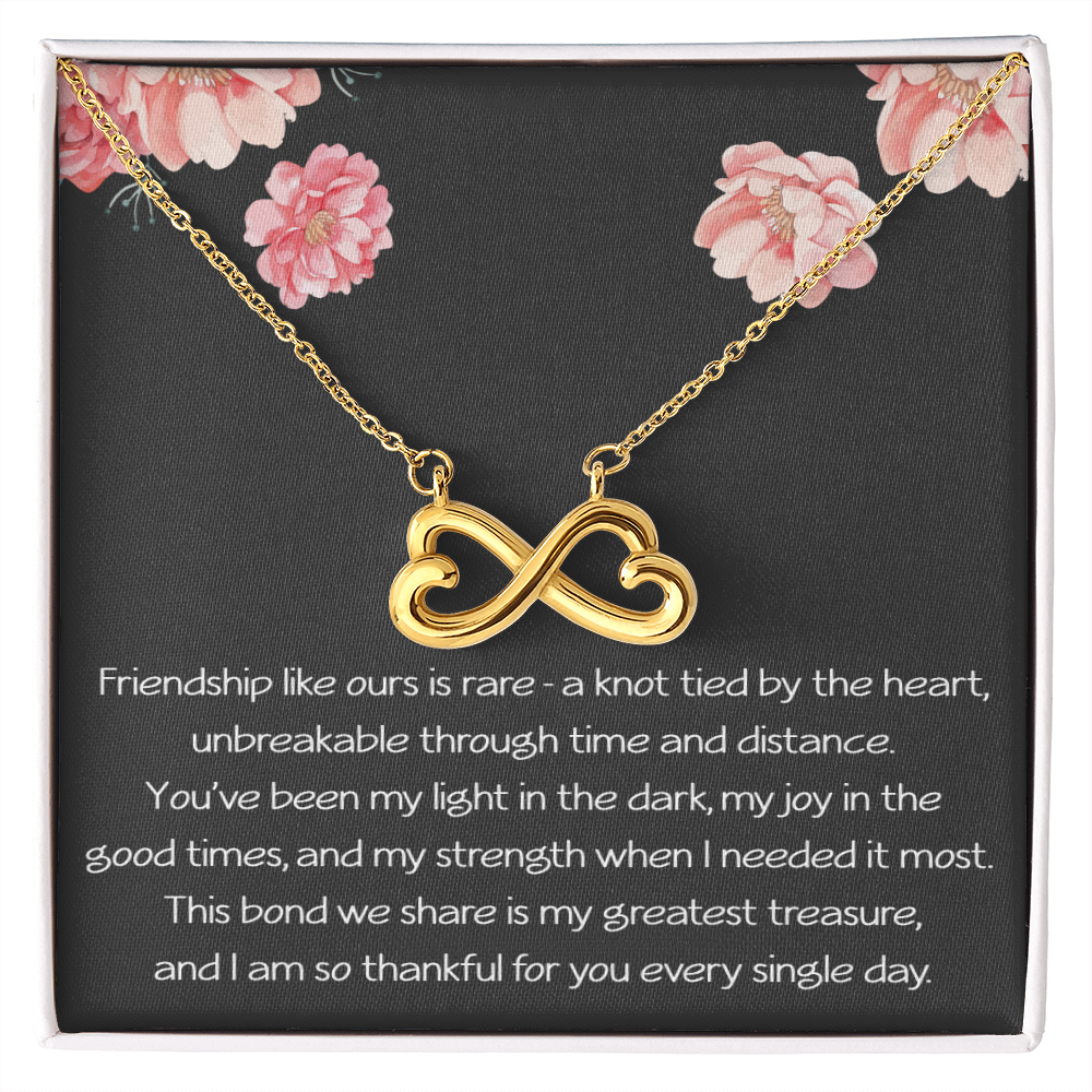 Friendship Necklace Friendship Gifts for Women Gifts for Best Friend Birthday Gift Best Friend Christmas Gifts for Her Females Bestie BFF Infinity Love Pendant