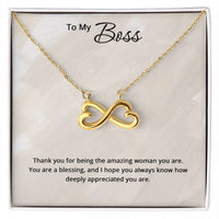 Load image into Gallery viewer, To My Boss Necklace - Christmas Gifts for Boss
