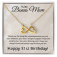31st Birthday Gifts for Bonus Mom - 31st Birthday Necklace for Bonus Mom - To My Bonus Mom Necklace