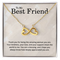 Load image into Gallery viewer, To My Best Friend Necklace - Birthday Gifts for Best Friend - Friendship Christmas Gifts
