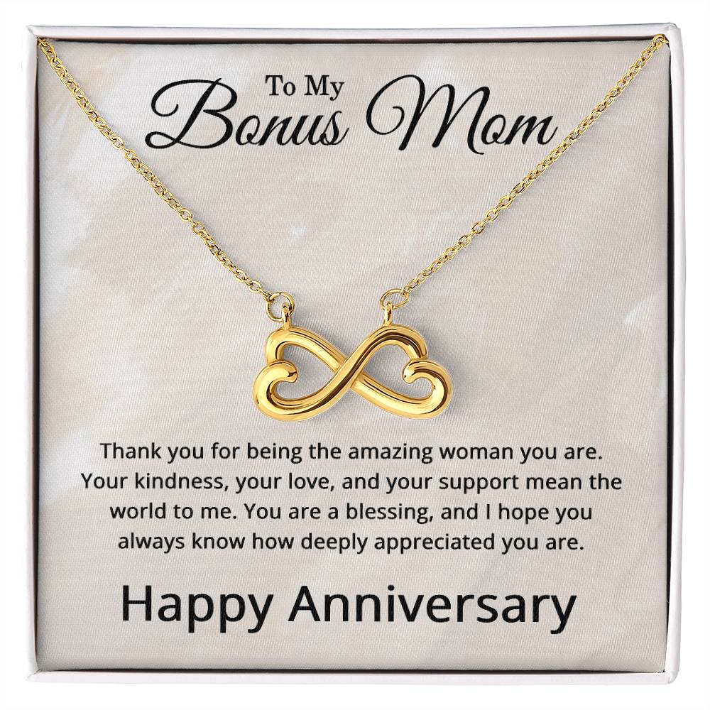 Anniversary Jewelry for Bonus Mom - Necklace for Bonus Mom