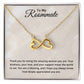 To My Roommate Necklace - Roommate Birthday Gifts - Christmas Gifts for Roommate