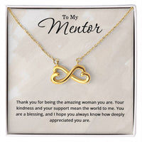 Load image into Gallery viewer, To My Mentor Necklace - Christmas Gifts for Mentor
