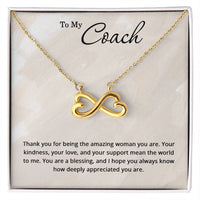 Load image into Gallery viewer, To My Coach Necklace - Christmas Gift for Coach
