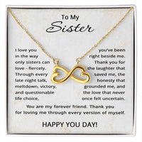 Load image into Gallery viewer, Happy You Day Gifts for Sister - Birthday Necklace for Sister
