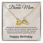 Birthday Gifts for Bonus Mom - To My Bonus Mom Necklace