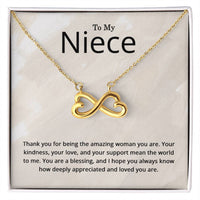 Load image into Gallery viewer, To My Niece Necklace - Christmas Gifts for Niece

