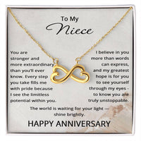 Load image into Gallery viewer, Anniversary Jewelry for Niece - Necklace for Niece
