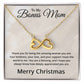 Christmas Gifts for Bonus Mom - Christmas Necklace for Bonus Mom