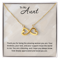 Load image into Gallery viewer, To My Aunt Necklace - Christmas Gifts for Aunt
