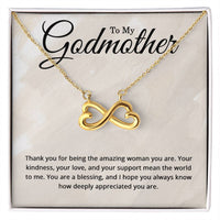 Load image into Gallery viewer, To My Godmother Necklace, Godmother Mothers Day Gift
