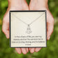 Wife Necklace from Husband Anchor Necklace Gift With Heartfelt Message Loving Gift Spouse Anniversary Jewely Birthday Christmas Motivational Inspirational