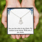 Anchor Necklace Gift With Love Message Card Sentimental Anchor Pendant Gift The Storm Necklace Motivational Inspirational