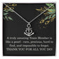 Team Member Christmas Gift Coworker Necklace Colleague Appreciation Gift Work Gift Exchange Christmas Gift