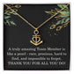 Team Member Christmas Gift Coworker Necklace Colleague Appreciation Gift Work Gift Exchange Christmas Gift