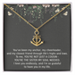 Cousin Necklace Sister Cousin Gifts for Women Cousin Jewelry for Women Anchor Pendant Soul