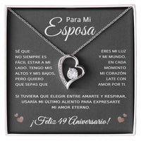 Load image into Gallery viewer, 49 Anos de Aniversario Para Mi Esposa - 49 Year Aniversario Gift for Her
