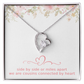 Cousins Gift Cousin Birthday Gift Cousin Christmas Gift Cousin Necklace Side by Side or Miles Apart We are Cousins Connected By Heart Love Pendant