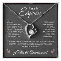 Load image into Gallery viewer, 68 Anos de Aniversario Para Mi Esposa - 68 Year Aniversario Gift for Her
