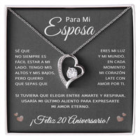 Load image into Gallery viewer, 20 Anos de Aniversario Para Mi Esposa - 20 Year Aniversario Gift for Her
