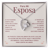 Load image into Gallery viewer, Para Mi Esposa Collar En Español - Regalo Para Esposa San Valentin - Presente Para Esposa
