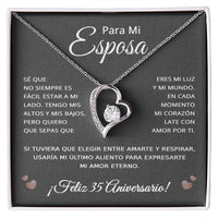 Load image into Gallery viewer, 35 Anos de Aniversario Para Mi Esposa - 35 Year Aniversario Gift for Her
