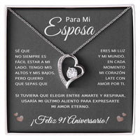 Load image into Gallery viewer, 91 Anos de Aniversario Para Mi Esposa - 91 Year Aniversario Gift for Her
