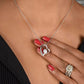 24th Anniversary Necklace for Wife from Husband 24 Years Anniversary Jewelry for Her Women Forever Love Pendant