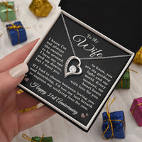 Load image into Gallery viewer, 31st Anniversary Gift for Wife – Necklace with Heartfelt Message Card
