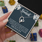 To My Dearest Necklace for Wife, Girlfriend Gift for Anniversary Gift for Christmas Gift for Partner