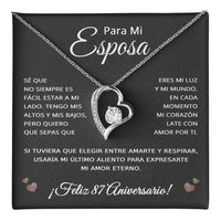 Load image into Gallery viewer, 87 Anos de Aniversario Para Mi Esposa - 87 Year Aniversario Gift for Her
