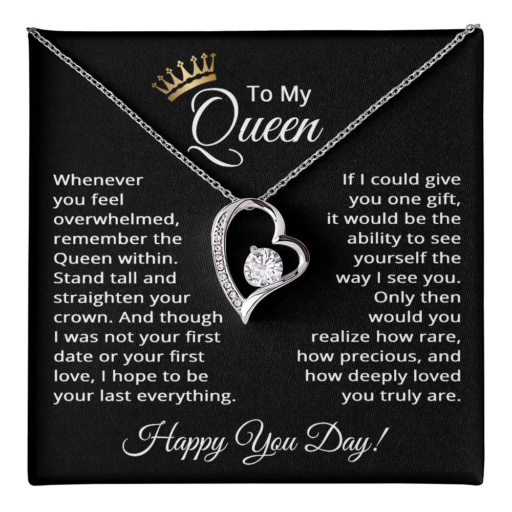 Birthday Jewelry for Wife - Birthday Jewelry for Girlfriend - Happy You Day Gifts for Women - To My Queen