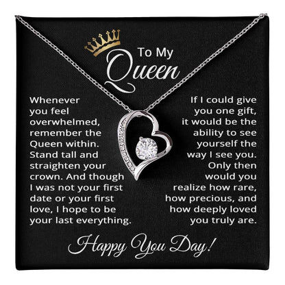 Birthday Jewelry for Wife - Birthday Jewelry for Girlfriend - Happy You Day Gifts for Women - To My Queen