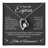 Load image into Gallery viewer, 63 Anos de Aniversario Para Mi Esposa - 63 Year Aniversario Gift for Her
