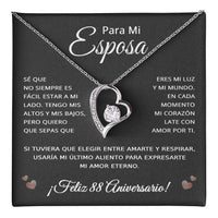 Load image into Gallery viewer, 88 Anos de Aniversario Para Mi Esposa - 88 Year Aniversario Gift for Her
