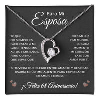 Load image into Gallery viewer, 68 Anos de Aniversario Para Mi Esposa - 68 Year Aniversario Gift for Her
