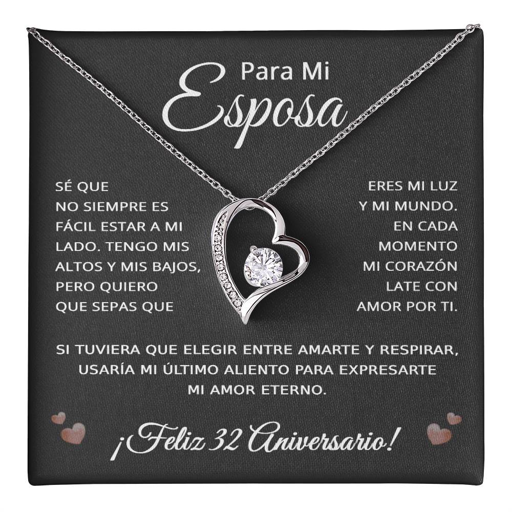 32 Anos de Aniversario Para Mi Esposa - 32 Year Aniversario Gift for Her