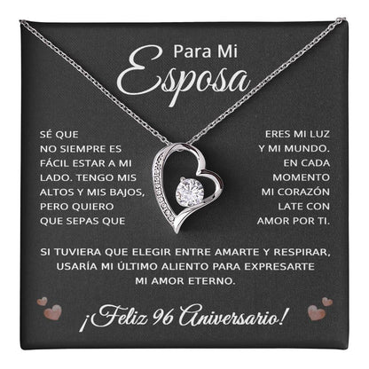 96 Anos de Aniversario Para Mi Esposa - 96 Year Aniversario Gift for Her
