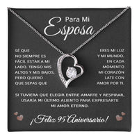 Load image into Gallery viewer, 95 Anos de Aniversario Para Mi Esposa - 95 Year Aniversario Gift for Her
