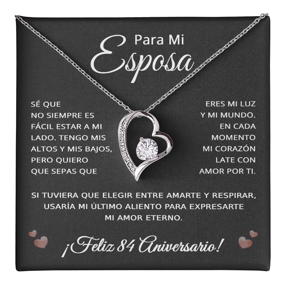 84 Anos de Aniversario Para Mi Esposa - 84 Year Aniversario Gift for Her