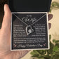 Wife Valentine's Day Necklace for Wife from Husband To My Wife Happy Valentines Day Jewelry for Her Women Forever Love Pendant